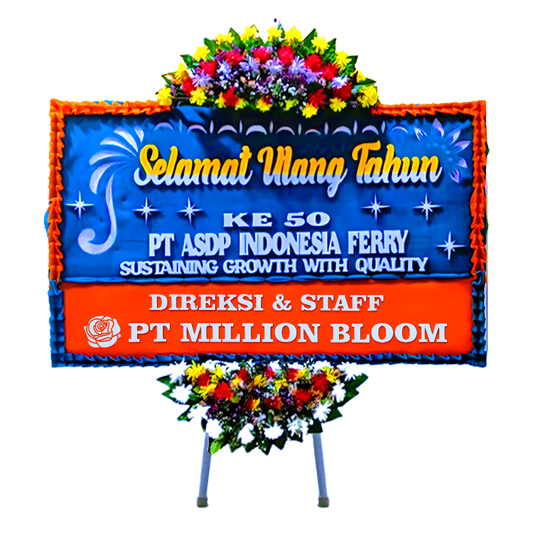 Blooming Birthday - Bunga Papan