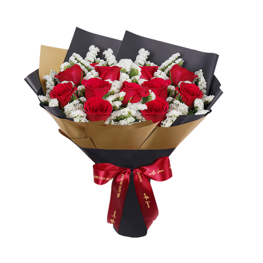 Blushing Rose Snow - The Million Bloom® -