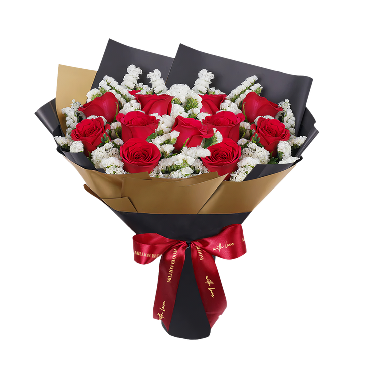 Blushing Rose Snow - The Million Bloom® -