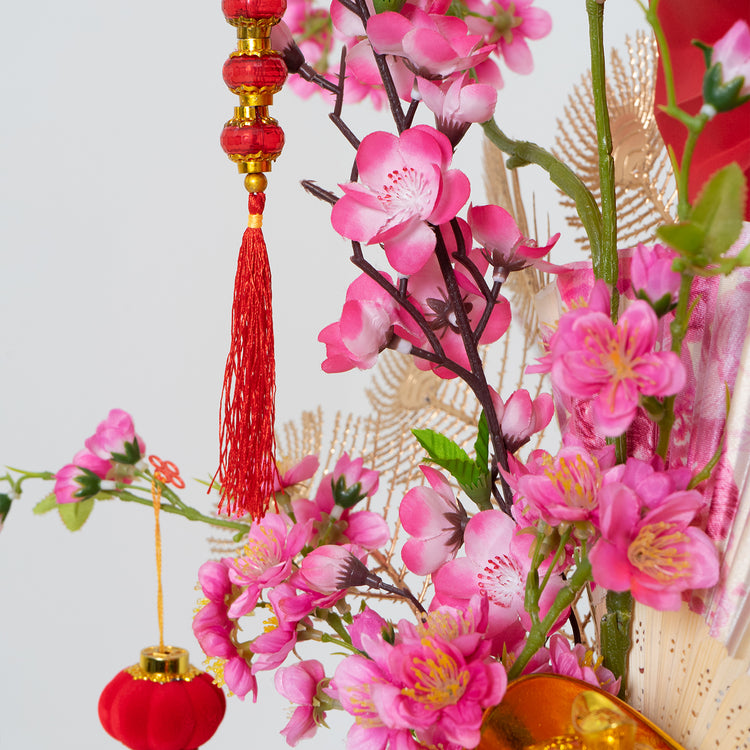 Dragonblaze Sparklers Vase (Artificial Flower)