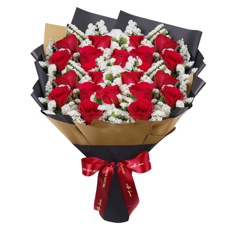 Blushing Rose Snow - The Million Bloom® -