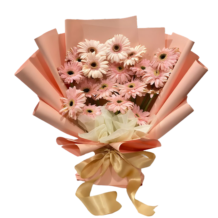 Pink Painted Gerberas - The Million Bloom® -