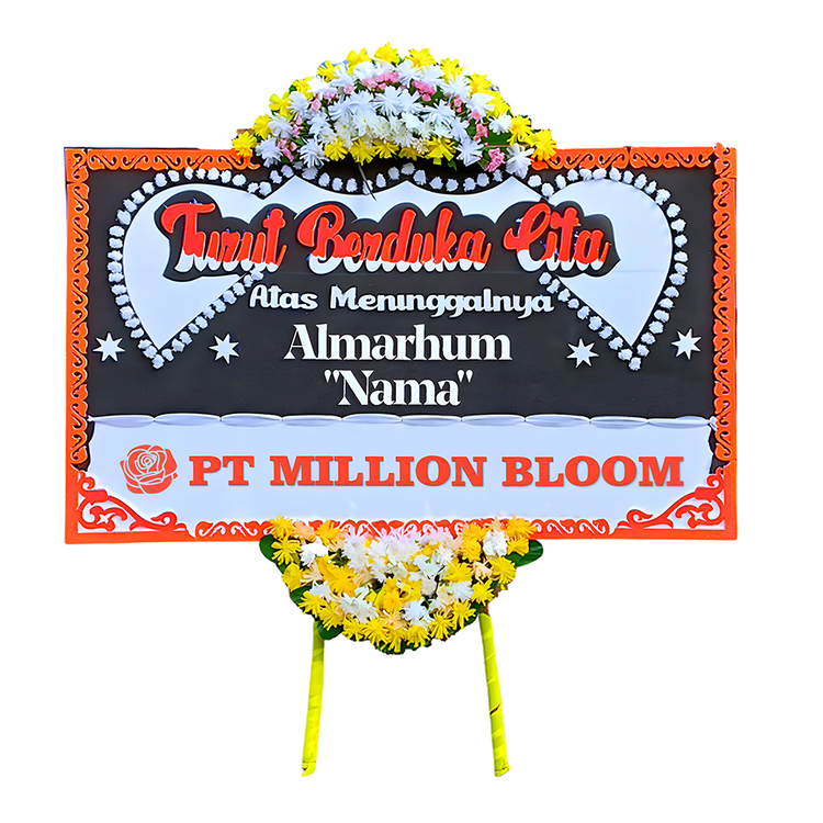 Rest in Peace - Bunga Papan - The Million Bloom® -