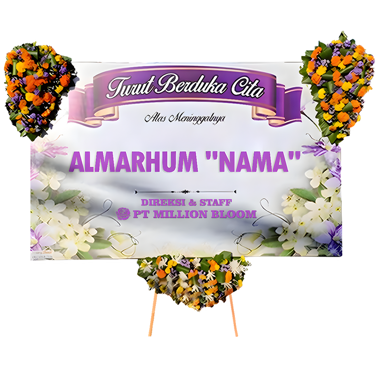 Graceful Tribute - Bunga Papan