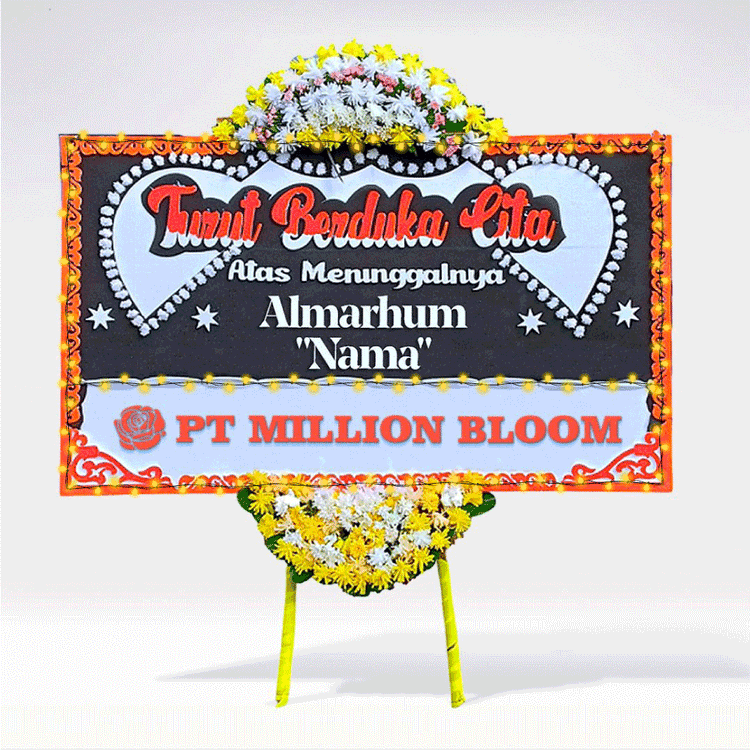 Rest in Peace - Bunga Papan