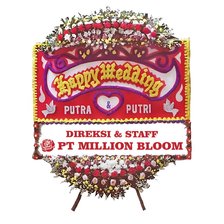 Tying The Knot - Bunga Papan - The Million Bloom® -