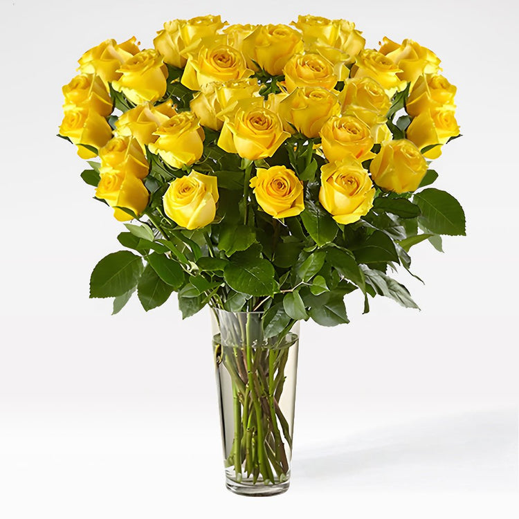 Cheerful Yellow Roses - The Million Bloom® -