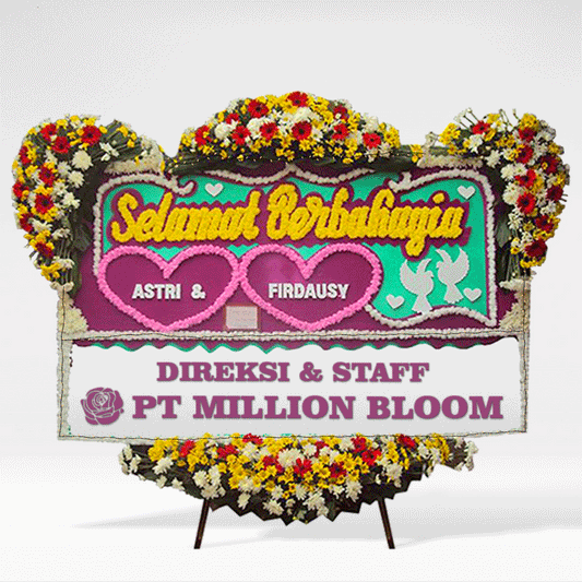 Happily Ever After - Bunga Papan - The Million Bloom® -