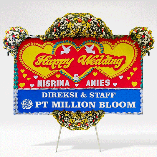 Heavenly Happiness - Bunga Papan - The Million Bloom® -