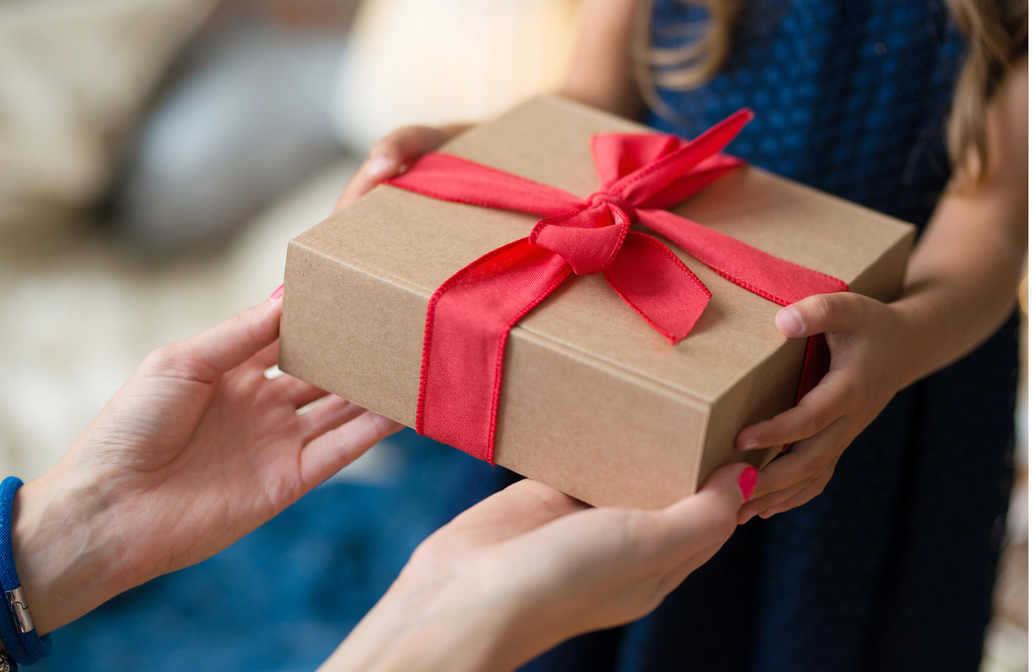 love language receiving gifts couple giving gift