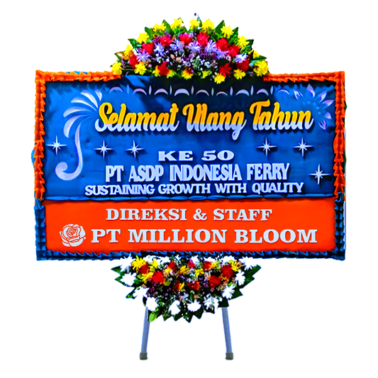 Blooming Birthday - Bunga Papan