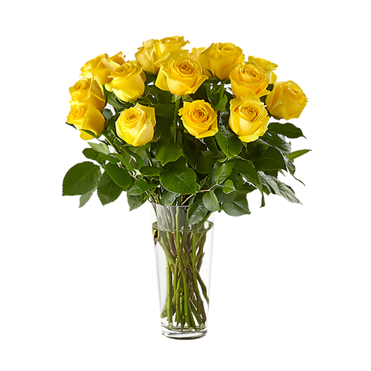 Cheerful Yellow Roses