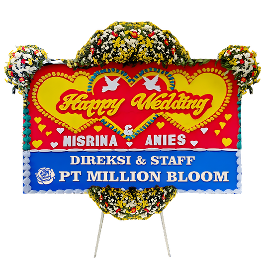 Heavenly Happiness - Bunga Papan