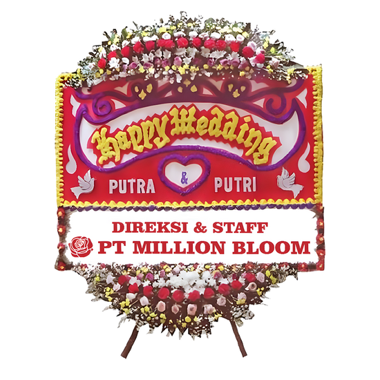 Tying The Knot - Bunga Papan - The Million Bloom® -