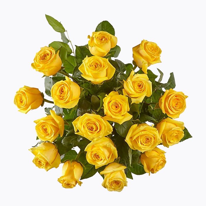 Cheerful Yellow Roses - The Million Bloom® -